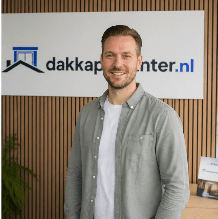 Rick Vermeer, klantenservice bij Dakkapelstunter